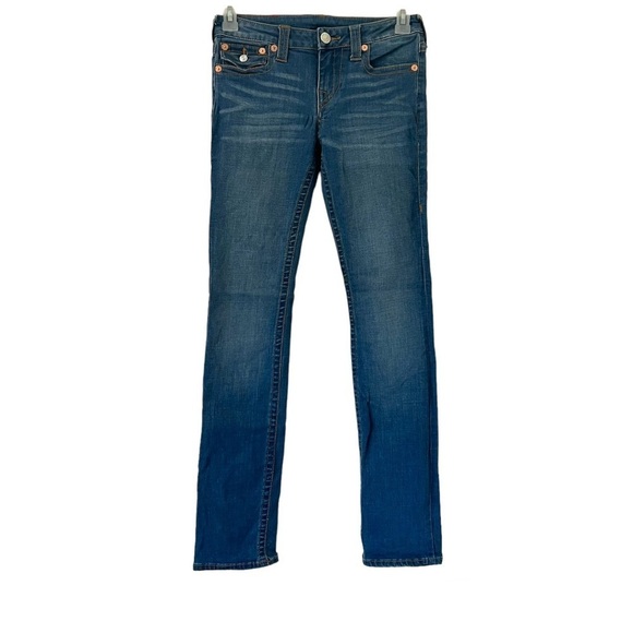True Religion Slim Straight Jeans - Picture 1 of 6